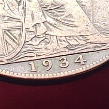 1934 George V One Penny