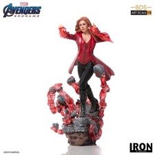 Iron Studios MARCAS19219-10 1/10 Avengers Endgame Scarlet Witch Wanda Art Statue