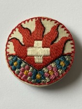 1931 Swiss National Day Badge.