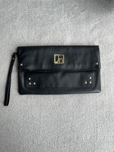 Black clutch bag - clutch,