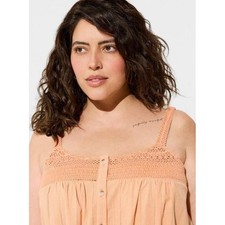 NWT Torrid Cotton Button Up