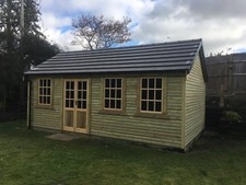 24x12 Tiled Roof Outbuilding