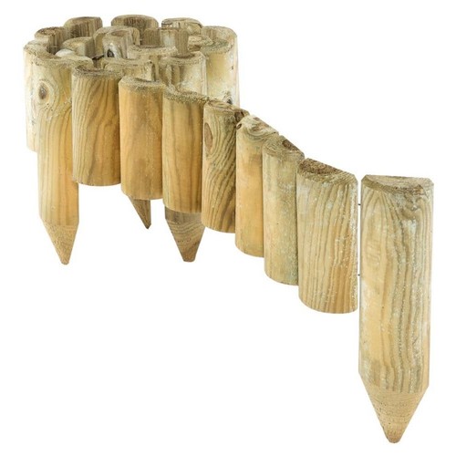 95cm wooden log - 95cm, edging