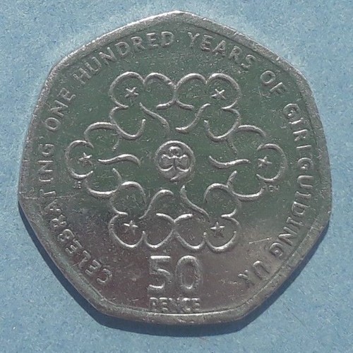 50p coin 2010 100 - 100, of