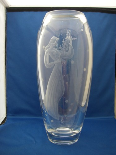 Large inch orrefors - large, crystal