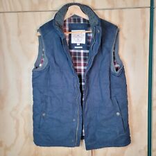 Fat Face Navy Padded Gilet Body Warmer Mens Size Medium Cotton Gorpcore
