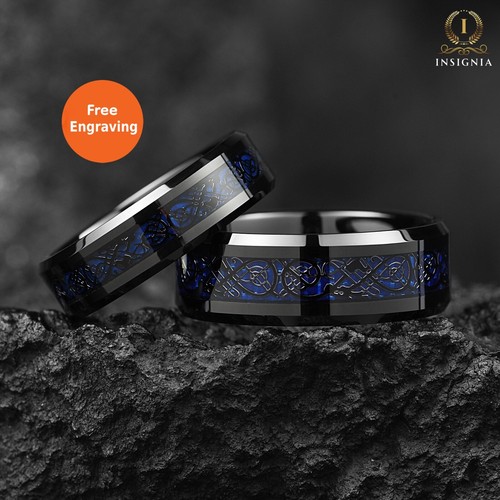 His and hers tungsten - his, celtic