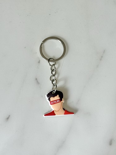 Harry styles rubber keyring - styles,