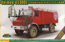 ACE 1:72 Model Kit: Unimog U1300L (Kfz TLF 1000) Airport Rescue Truck - 72452