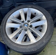 BMW 17" INCH ALLOY WHEEL SET 205/50/R17  With Run flat Tires