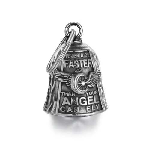 Motorcycle guardian angel - angel, bell
