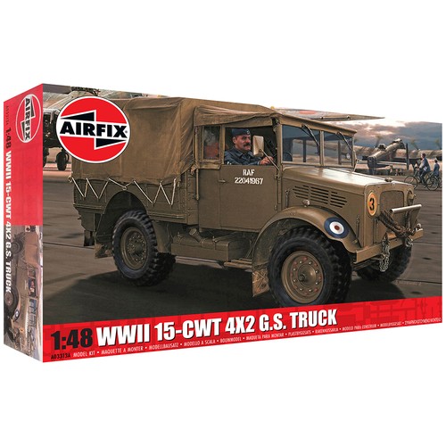 Airfix wwii cwt 4x2 gs - airfix,