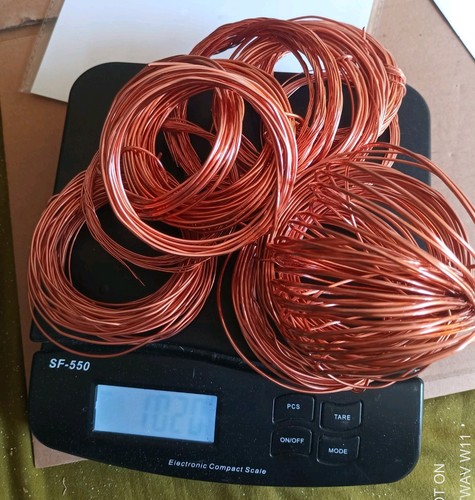 Long copper wire scrap - copper,