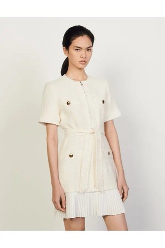 Nwt sandro paris pleated - nwt,