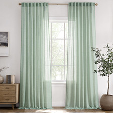 Extra Long Sage Green Curtains