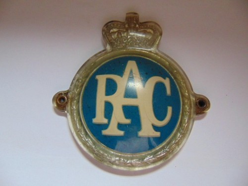 Rac vehicle emblem badge - vehicle, emblem/badge