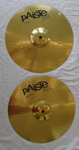 Paiste 101 hat - hi, cymbals