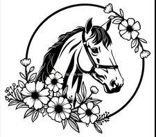 Horse Box Vinyl Decal |