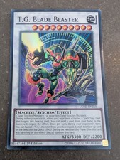YuGiOh! T.G. Blade Blaster LC5D-EN215 Super Rare 1st Ed