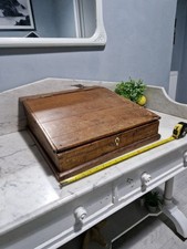 Antique Clerks Slope Mahogany