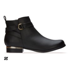 BOTAS ANDREA. botines negros