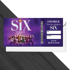 Six The Musical Ticket