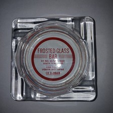 Vintage Advertising Ashtray