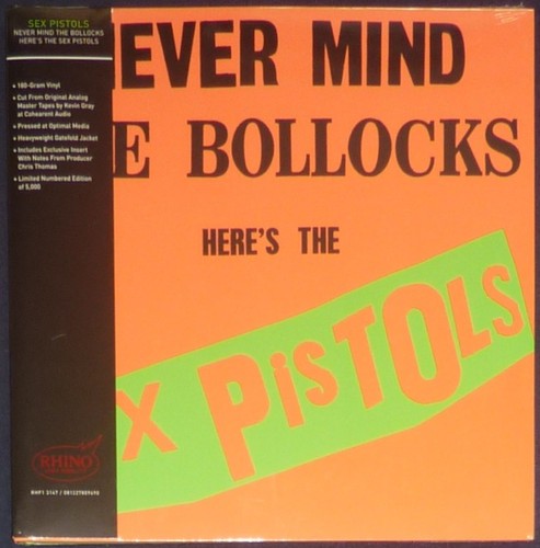 Never mind the bollocks - the, here's