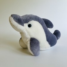 Soft Toy Cuddly Plush Dolphin Stuffed Animal Plushie 12.5”