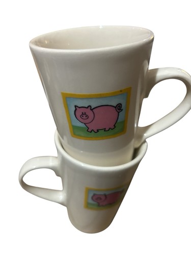 Two john tams pig pottery - x,