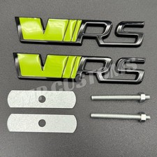 VRS Black & Acid Green Front &