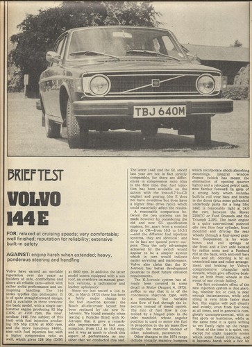Volvo 144e original 1974 - original, uk