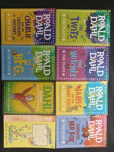 Roald dahl book collection 8 - roald, x