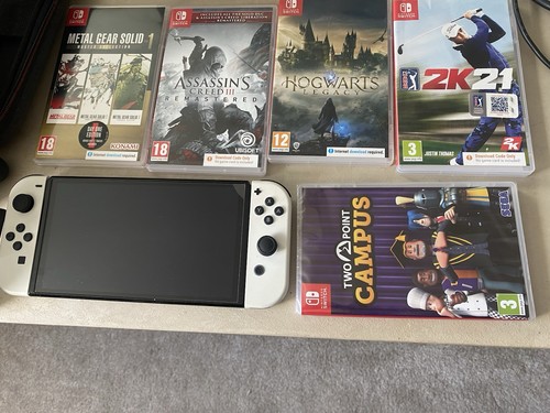 Nintendo switch with games - nintendo,