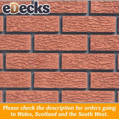 Carlton 65mm red rustic - red, bricks