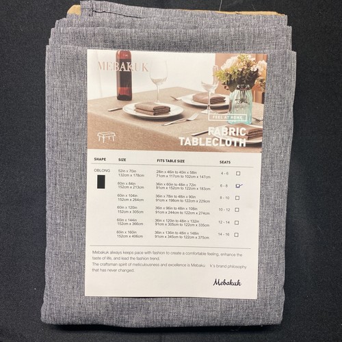 Mebakuk oblong tablecloth - mebakuk,