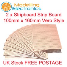 2 x  New Stripboard Strip