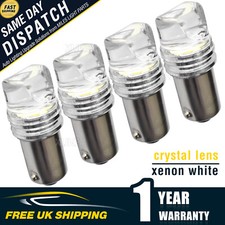 4X BA9S LED Bulbs Bayonet Cap