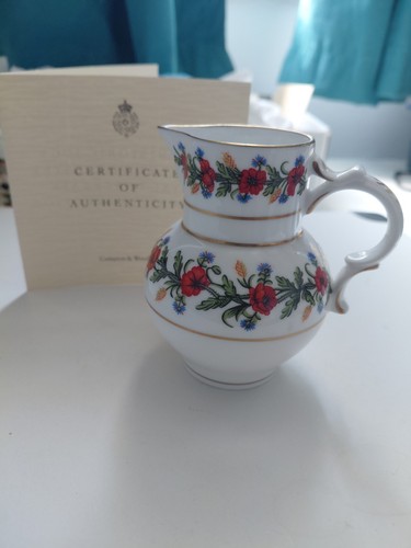 Royal worcester poppy - poppy, jug