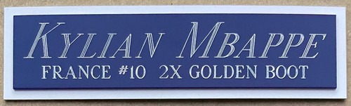 Kylian mbappe france nameplate - kylian,
