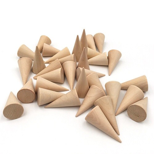 10x jewellery wooden cone - 10x,