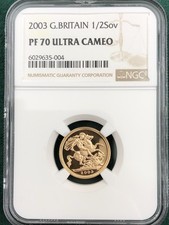 2003 Gold proof Half