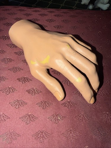 Antique mannequin left - antique, hand