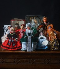 9 Vintage Folk Costume Dolls