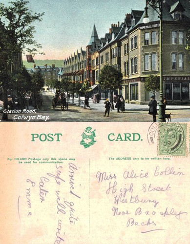 Vintage postcard station - vintage,