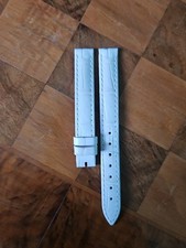  BOODLES Watch Strap  12mm X 12mm 75mm X 115mm White Genuine Alligator