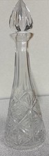 Antique Crystal Decanter B2