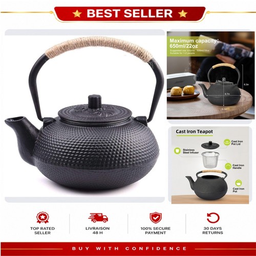 Japanese cast iron tetsubin - iron,
