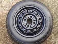 FORD  FIESTA  MK2 ?     STEEL  WHEEL  RIM & TYRE  135 X 80 X 13