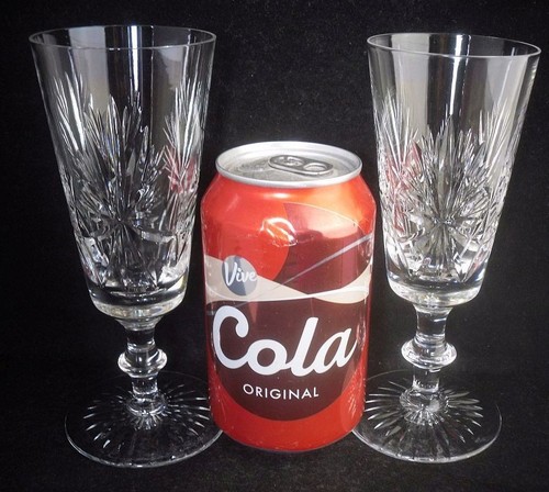 Pair edinburgh crystal star - crystal,